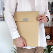바이밸 맥북 에어 프로 삼성 엘지 아수스 레노버 노트북 슬리브 가방 파우치, 심플파우치_Beige