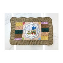 데일리 빨아쓰는 순면 퀼트 발매트 단비플라워