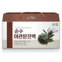 황지네이처 국내산야관문 순수야관문진액 80ml 60개