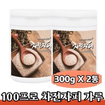 차전자피 가루 100% 차전차피 차전자 식이섬유 수용성 300g 대용량 분말타입 가루타입 질경이 씨앗껍질 차전초, 2개