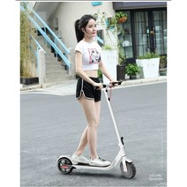 XIA BANGYANG전동 킥보드 접이식 휴대하기 편한 전기 킥보드, 백색, 8.5인치타이어/36V/7.8AH