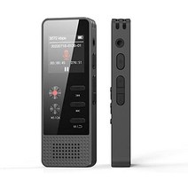 【100시간 녹음】64GB 디지털 음성 녹음기 ZOOAOXO Bluetooth 녹음기 3072Kbps HD 녹음기 듀얼 마이크 소음 감소 음성 녹음 녹음 모든 경우에 적합-25499