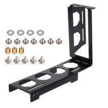 DIY 금속 그래픽 카드 브래킷 라이저 고정 수직 ATX 케이스 PCI-E 16X X16 내부 브래킷 홀더 스텐트 스탠드