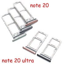 삼성 갤럭시 노트 20/참고 20 울트라 Sim 카드 트레이 슬롯 홀더 교체 부품에 대 한 10pcs SIM SD 리더, [05] note 20 grey