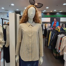 베네통 체크남방(BABL93231)