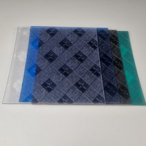 2T 3T 렉산 폴리카보네이트 사각엠보 롤 절단 재단 도매판매 (1M), 진그린(사각엠보), 1520mm