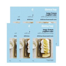 도나헤이 탠지 레몬 요거트 케이크 500g Donna Hay Tangy Lemon Yoghurt Cake, 6팩