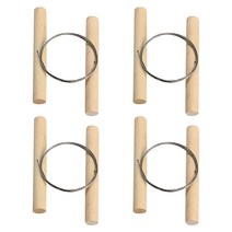 비누커터기 비누만들기재료 4pcs 나무 손잡이 유용한 Plasticine 치즈 반죽 수제 세라믹 비누 양초 예술 작, 한개옵션0