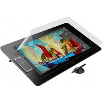 [펜 끝 마멸 저감/켄트지]Wacom Cintiq Pro 24종이 라이크 필름 와콤 Cintiq24태블릿 보호 필름 안티 채, 1