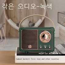 DFMEI 에어팟 미니 휴대용 소강포 아웃도어 소형 스피커, 미니그린