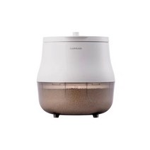 락앤락 스마트 진공 압력 신선 유지 쌀통 10kg, 흰색