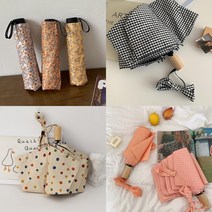 예쁜 3단 자동 우산 접이식 양산 자외선차단