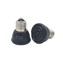 원적외선 히터 전기 난로 25w 50w 75w 100w e27 110240v 애완 동물, 110v 25w