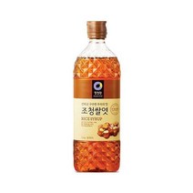 만능 조청 쌀엿 1.2kg 달콤한 발효 효소 담금주 과일청 간단요리 청정원 친정엄마 식재료, 7개