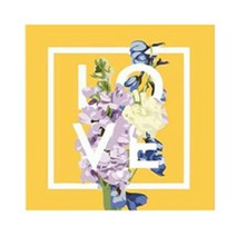 DIY그리기 페인팅 명화 러블리 꽃다발 25X25, 단품