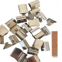 캔들 심지탭 삼각 10개 향초 나무 우드심지탭, 삼각심지탭10개