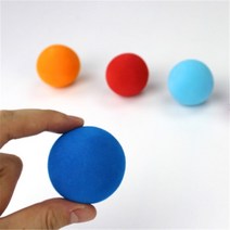 42mm EV 폼 골프 소프트 스폰지 흑백 공 30 개 야외 연습 골프/테니스 훈련용 솔리드 색, 09 MULTI