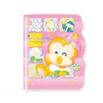 교우사 세계위인 원아수첩 아기수첩 분홍