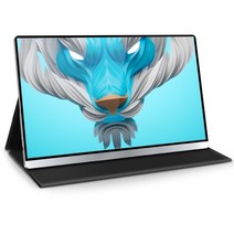 4K 15.6인치 IPS 스크린 휴대용 모니터 두 번째 화면 UHD 디스플레이 c타입 미니 HDMI PS4Pro, 영국 플러그