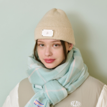 [샐러드볼즈] SYMBOL METAL BEANIE [IVORY]