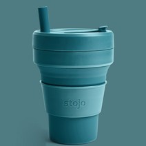 스토조 2020 빨대 접이식 텀블러 6Colors (354ml/473ml), 473ml, 라군