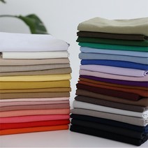 바이오워싱 15수 린넨무지 36종 1/2마 프랑스자수 천 퀼트원단, 워싱15수린넨(3403)-캐슈너브라운1/2마