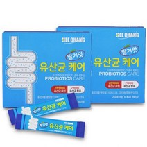 온가족 패밀리 장건강 프로바이오틱스 혼합 유산균케어 30포 2박스 딸기맛 간편섭취