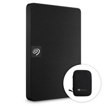 씨게이트 외장하드 Expansion 1TB STKM1000400+데이터복구+파우치, 블랙949956