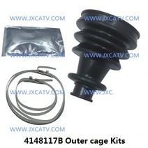 atv부품 4륜바이크부품폴라리스 570 레인저 800 RZR 900 1000 및 브루투스 2013 용 CV 부트 키트 액슬 드, 03 빨간, 03 빨간