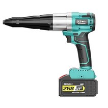 충전 리벳건 브러시리스 21V 베터리1개 (3종노즐 포함)