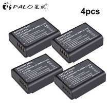 스테디 캠 카메라 봉 모노포드 삼발이 PALO LPE LP E 배터리 Canon, 04 4PCS