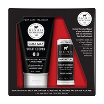 Dionis 디오니스 풋 케어 세트 트리트먼트 고트 밀크 113g +Sole Soother Footcare 22g