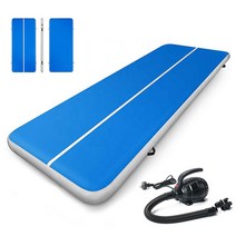 태권도 에어매트 에어매트릭스 공기침대 캠핑 실내 운동용 운동, 4-2x5m두께20cm수입비스켓인