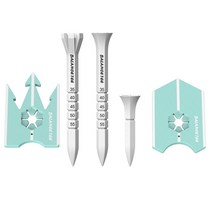 국산 밸런스티 높이 조절 골프티 꽂이 1세트 + 숏티 증정, 화이트
