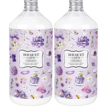 국내유통 부케가르니 딥퍼퓸 섬유유연제 화이트머스크, 1000ml × 2개