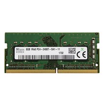 Dell Alienware Inspiron Latitude Optiplex Precision Vostro XPS DDR4 2400Mhz PC4-19200 SODIMM 1Rx8 CL17 1.2v RAM DRAM Adamanta용 Hynix 정품 8GB(1, FREE, 단일