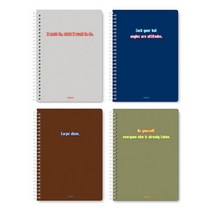 쭈bhnj__양지 스프링 노트 대 5호 16절 연습장 메모 학습공책 링노트 필기 라인 줄노트 유선 디자인 학생♥hopenjoy!, ♥hopenjoy!