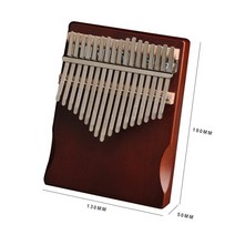 원목칼림바 칼림바 아크릴 투명 미니 플레이트 17 키 엄지 손가락 피아노 아프리카 diy 나무 흰색 배아 sanza mbira kalimba play with guitar 악기, c