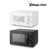 매직쉐프 플랫 전자레인지 무회전 렌지 가정용 업소용 사무실 PC방 편의점 20L 700W, 블랙