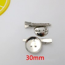 20 개/몫 20mm 25mm 30mm 라운드 선조 브로치 카보 숑 기본 헤어 클립 안전 잠금 핀 백 & 쥬얼리와 빈 트레이