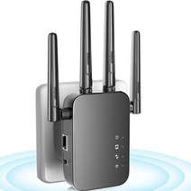 iptime wifi 유무선 인터넷 공유기 가정용 2022 새로운 업그레이드 무선 wifi 확장기 장거리 신호 부스터는 최대 4000sq.ft 및 이더넷 포트가있는 38 장치를, 검은색, 우리 플러그