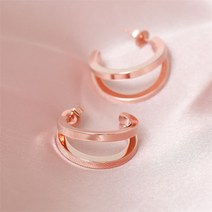 오노마 오노마 ONM 14K 골드필드 핀 베이직 더블링 귀걸이 (9592692)