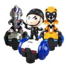 댄스로봇 히어로 춤추는 LED 장난감 범블비 옵티머스, 폴리스
