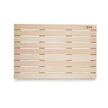 국내제작 편백나무 원목 욕실 화장실 현관 발판 특대형평 외 5종, 소형평 (650x430x35mm), 1개