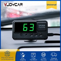 범용 Hud GPS 속도계 헤드업 디스플레이 모든 차량 A100 업그레이드 과속 경보 포함 속도 표시 MPH KM/H