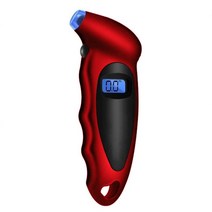 디지털압력계 TG105 디지털 타이어 압력 게이지 고정밀 측정기 자동차 공기압 LCD 디스플레이, 05 red