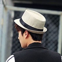 밀짚 리본파나마햇 숏챙 어른들 가을 중절모 카우보이 라피아햇 데일리 모자 할아버지여름 페도라 남성 남자 캐주얼 골프용품 중년 소품 패션 신사