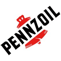 PENNZOIL 펜조오일 차량용 데칼 튜닝 스티커, 1개, 블루(대)