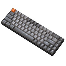 블루투스기계식키보드 블루투스 K68 게임용 키보드 무선 기계식 5.0 2.4G 68 키 백라이트 for Mac Windows, [01] Grey red axis