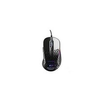 Xtrfy M4 RGB 초경량 게임 마우스 특이한 오른손잡이 디자인 Pixart 3389 센서 EZcord® Black, Black Xtrfy